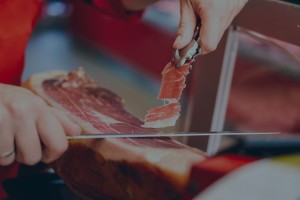 affettatrice taglio prosciutto